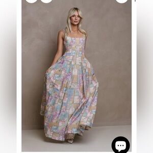 Aqua blu Claudette Dress | Brindle